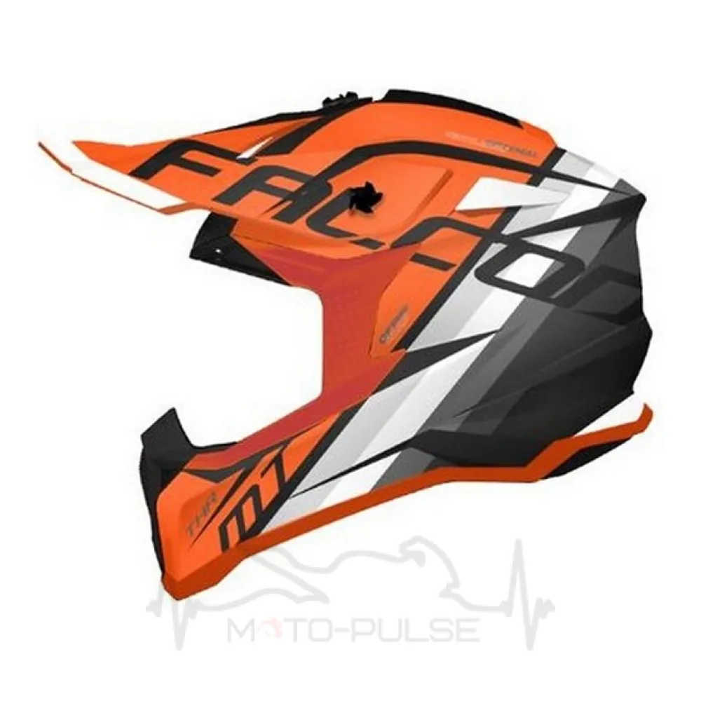 Мотошолом MT Falcon TRH B4 Orange/Black L